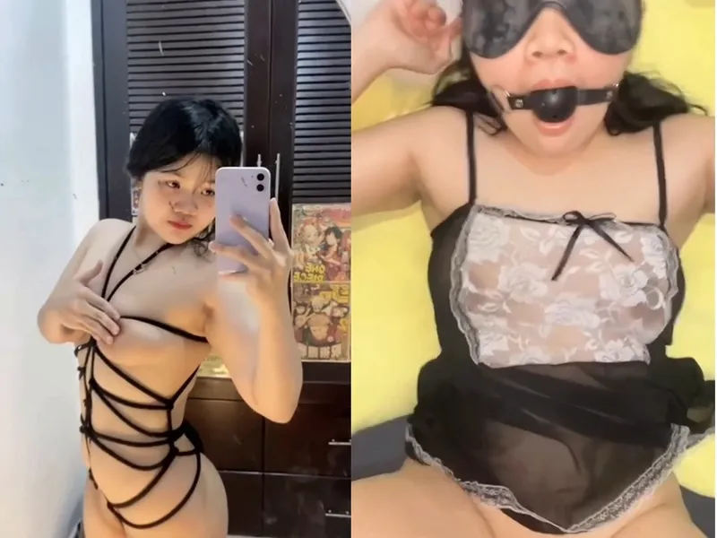 Bạo dâm eny vú đẹp trông bộ đồ hầu gái